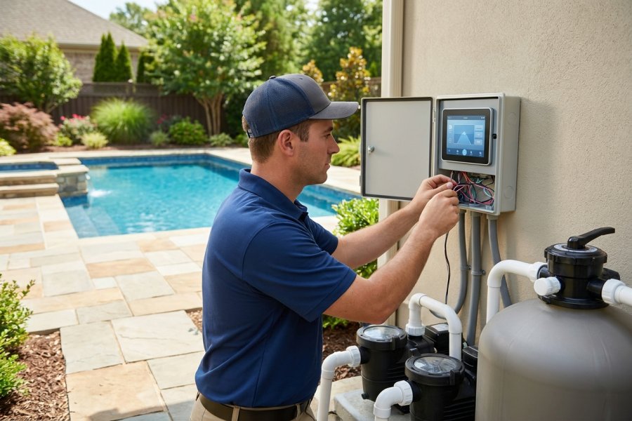 Pool Automation System Installation by Apex Pool Equipment Specialists